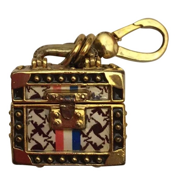 Juicy Couture TRAIN CASE charm trunk NEW RARE SCOTTIE DOG TERRIER TRAVEL TRUNK - Picture 3 of 6